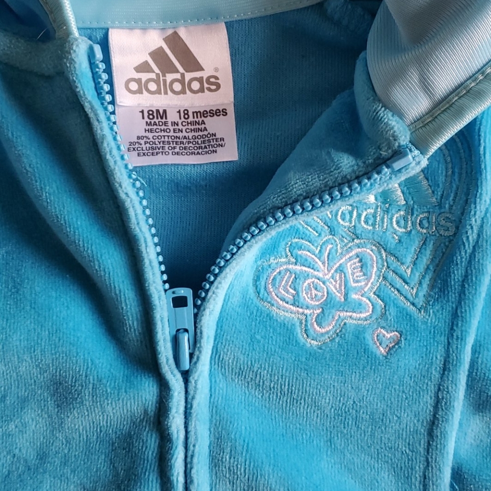 ADIDAS 2pcs sweat set 18M - Picture 3 of 4